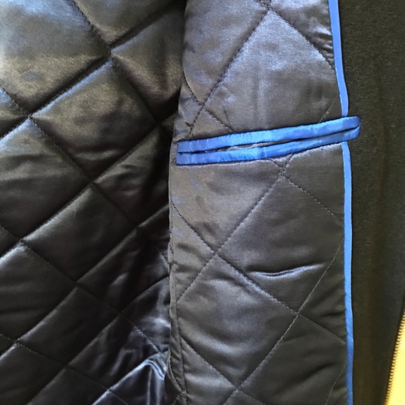 NWT JCREW TALL Lodge coat in Italian stadium-cloth wool black size 6T - Picture 12 of 15